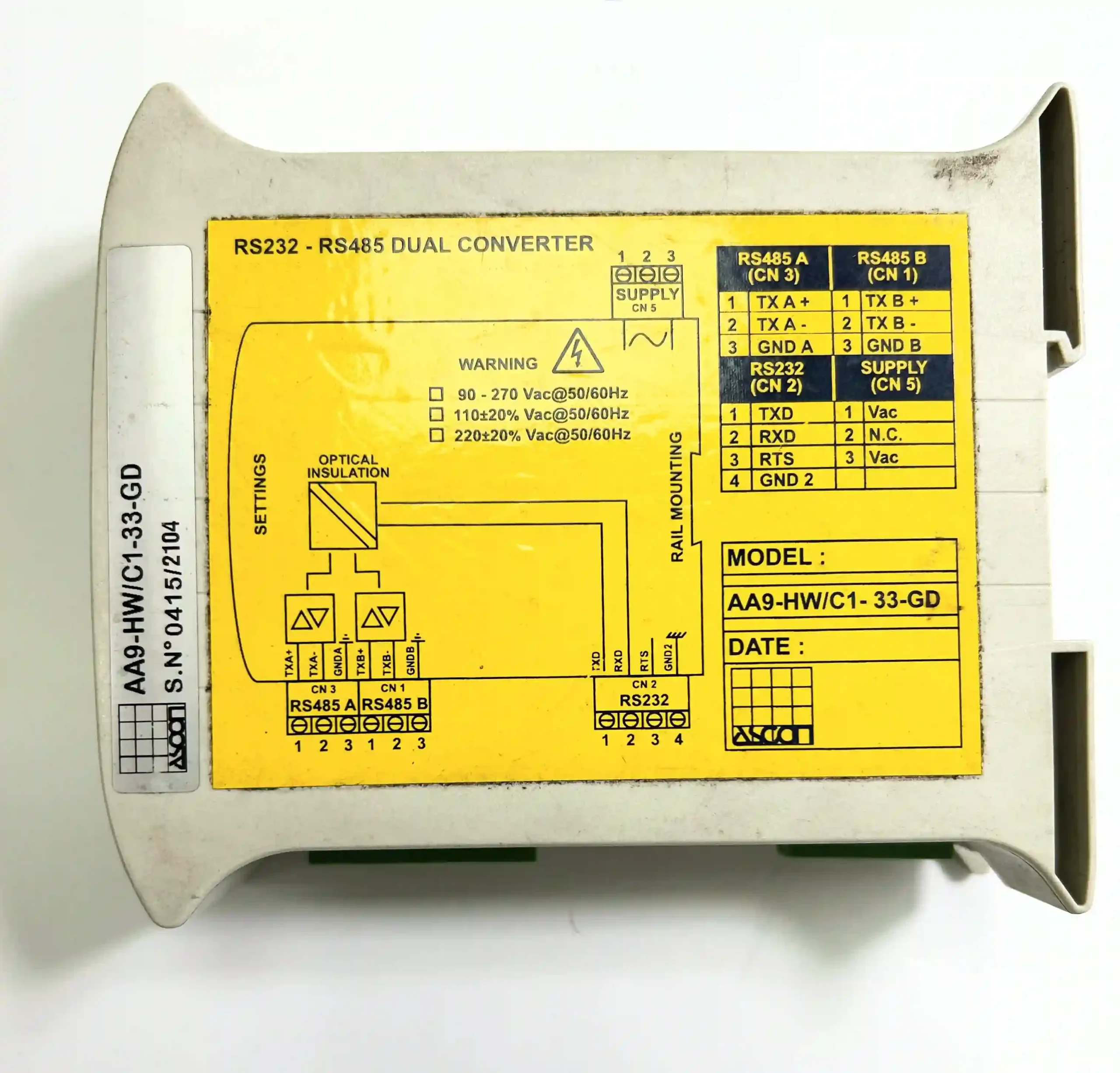 AA9-HWC1-33-G1